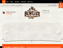 Tablet Screenshot of beneluxcoffee.com